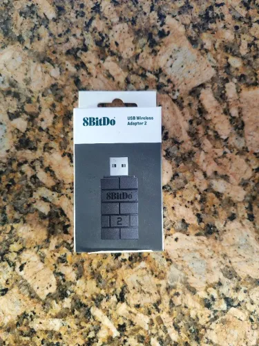 Adaptador 8bitdo modelo 2 ( novo na caixa )