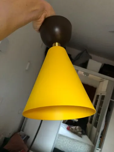 Luminária pendente moderna retrô Yamamura