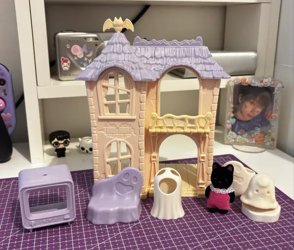 casa surpresa assombrada sylvanian families
