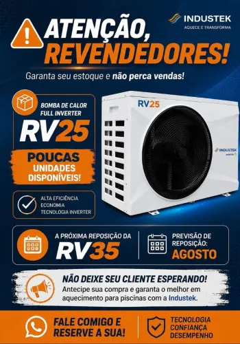 BOMBA DE CALOR P AQUECER PISCINA DE 40 M3 OU DE 20 M3
