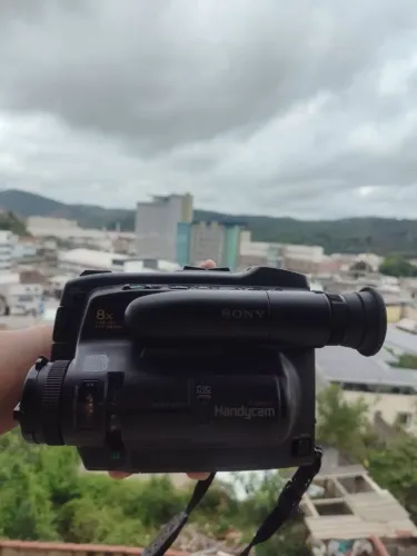 Sony Handycam CCD-TR50BR 1991 Original + Nota Fiscal e Acessórios