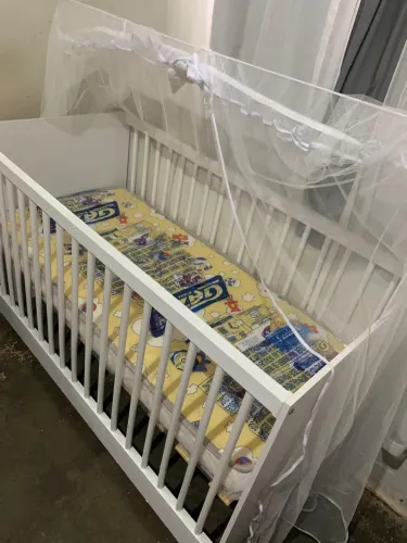 Berço 3 em 1 com colchão 