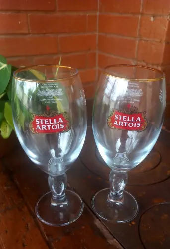 Taça cerveja Stella Artois 568 ml (2unidades)
