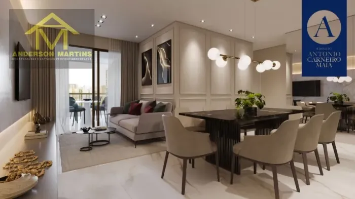Luxo na Praia da Costa: 4 Quartos /Suite /Vista para o Mar e Lazer Completo Cód: 33440 ESV