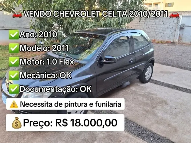 Chevrolet Celta Life/ LS 1.0 MPFI 8V Flexpower 3P 2011