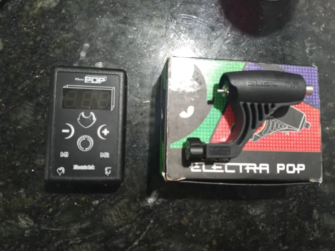 Kit Máquina de Tattoo Electra pop 