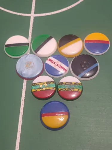 Time 5 Bertisa + 5 Fábrica de São Cristóvão futebol de botão