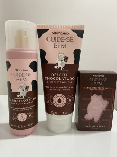 Kit Deleite Chocolatudo - Boticário 