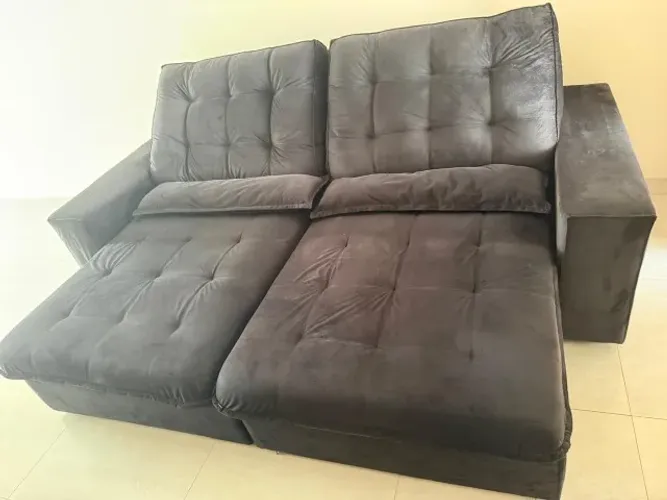 Sofá Retrátil e Reclinável 2,5 metros