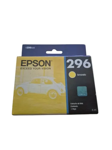Cartucho epson 296 amarelo original