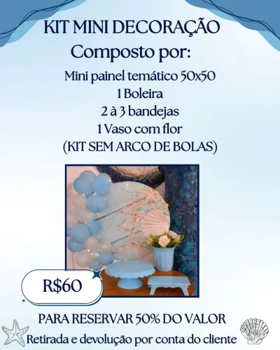 Kit festa na mesa imperdível