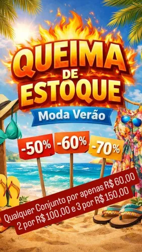 Queima de Estoque de Biquínis