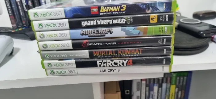Lote jogos xbox 360