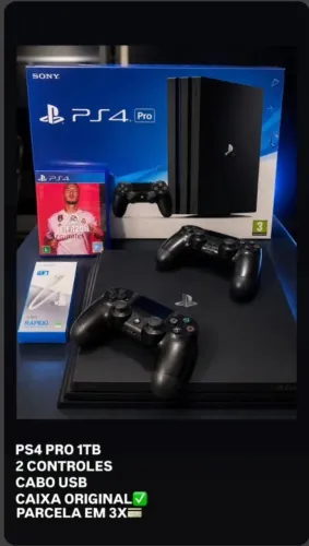 PLAY 4 PRO SEMI NOVO