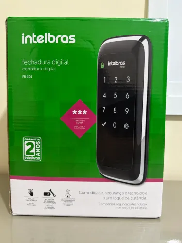 Fechadura digital Intelbras