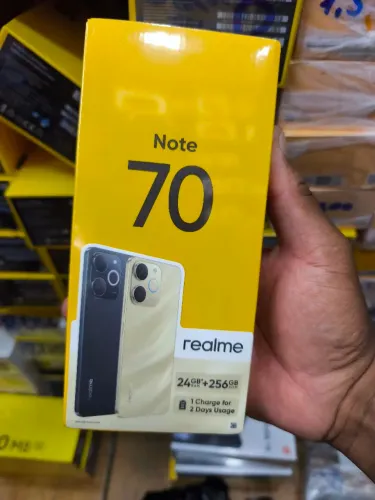 Realme Note 70 128GB. Novo lacrado com garantia de 01 ano!