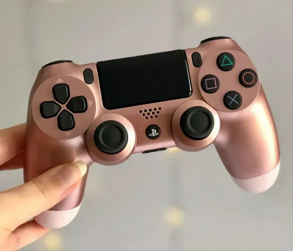 CONTROLE PS4- Original - ROSÉ | IMPECÁVEL