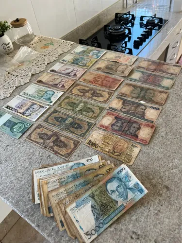 Vendo lote de notas/cédulas antigas 