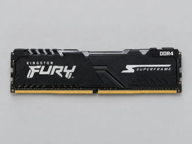 MEMÓRIA RAM 8GB 3200HZ DDR4 - KINGSTON FURY LED