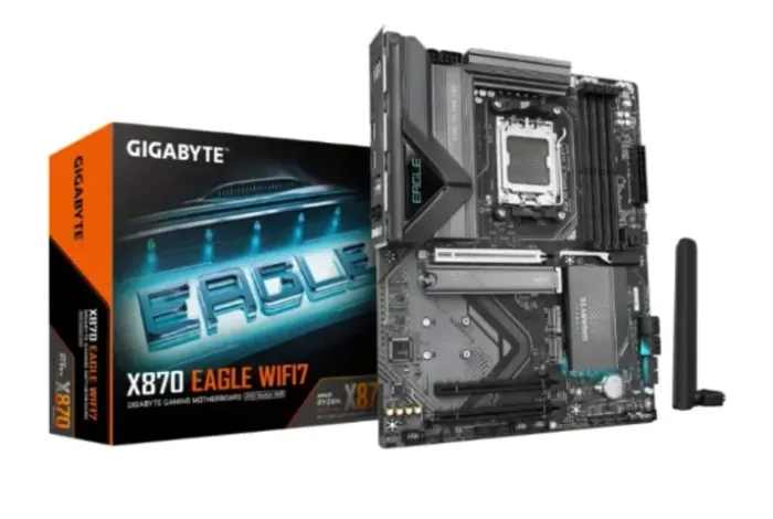 Placa Mae X870 Eagle Gigabyte Wifi 7 (Nova, 12 meses de garantia)