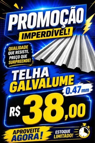 Tenhas Galvanizada 