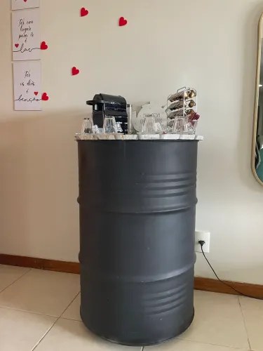 Tambor 200lt preto fosco