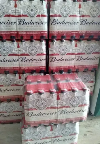 8 caixas de Budweiser (24un. A caixa)