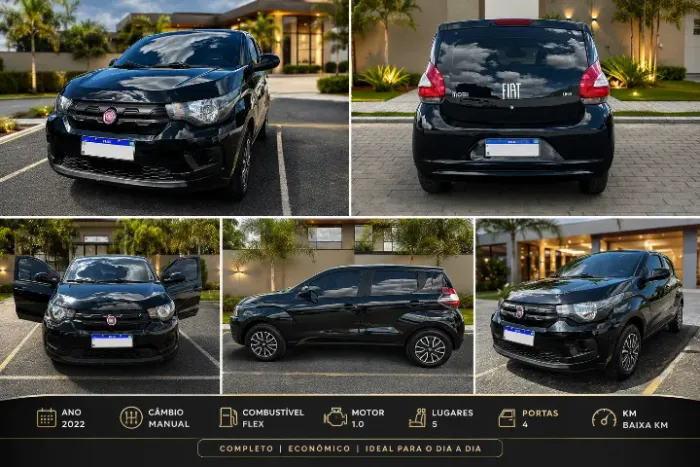 Fiat Mobi Like 1.0 Fire Flex 5P. 2018
