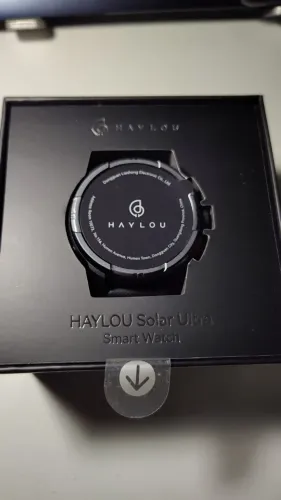 Relógio Haylou Solar Ultra Smartwatch