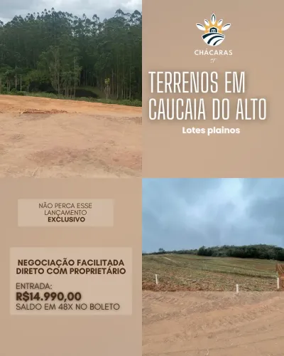 Oportunidade rara em Caucaia do Alto  Ideal para quem busca terreno bem localizado!