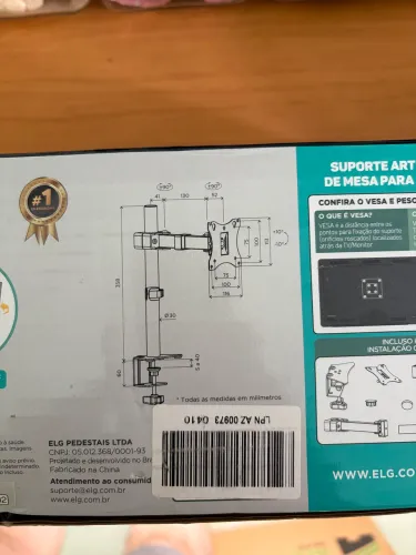 Suporte para monitores Elgin F50N