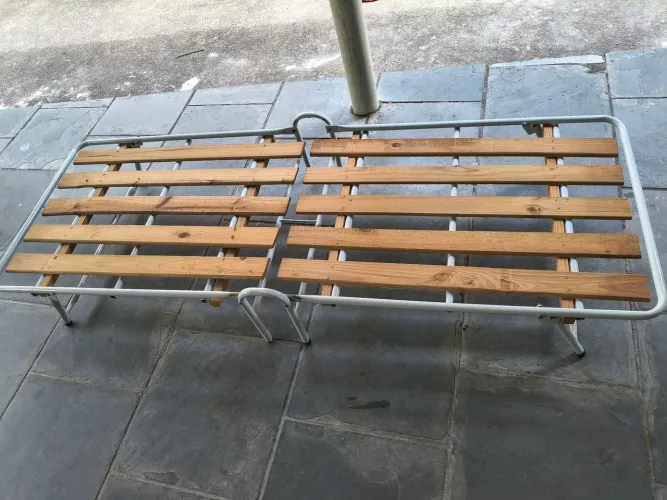 Cama solteiro dobrável