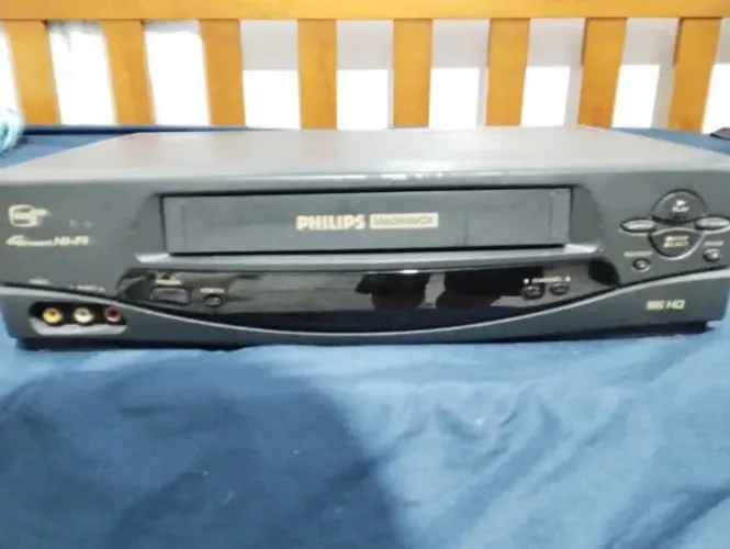VIDEO CASSETE APARELHO PHILIPS MAGNAVOX FUNCIONANDO VRZ262AT21
