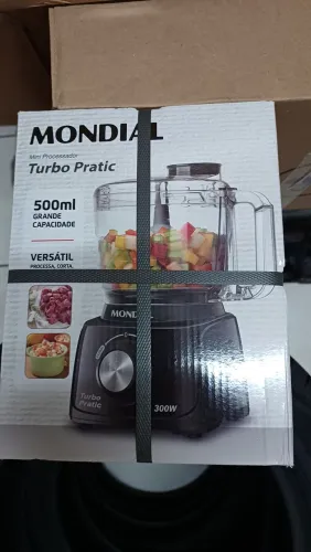 Processador turbo 500ml moondial 127v.nova na caixa.