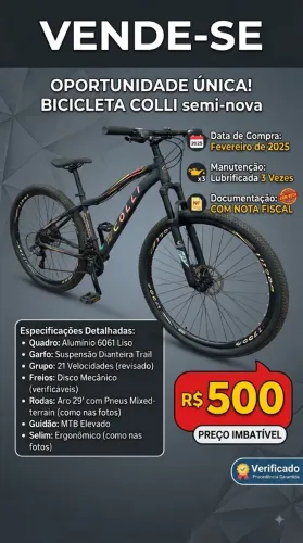 BICICLETA BIKE COLLI
