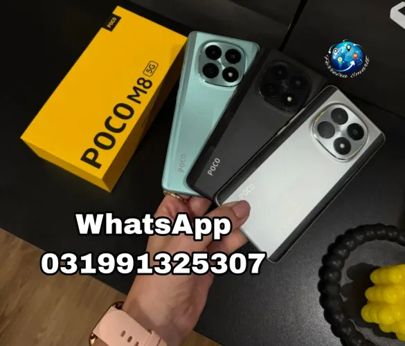 Poco M8 Com 5G e NFC Xiaomi:Novo com Garantia, Frete grátis e Brindes