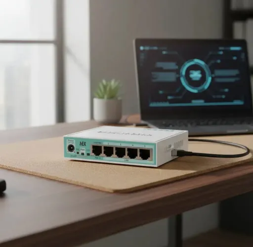 MikroTik Hex RB750Gr3 Branco
