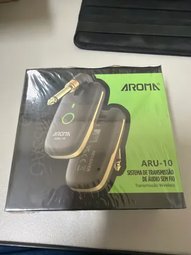 Transmissor sem fio guitarra, violão, baixo?Aroma ARU-10 Lacrado