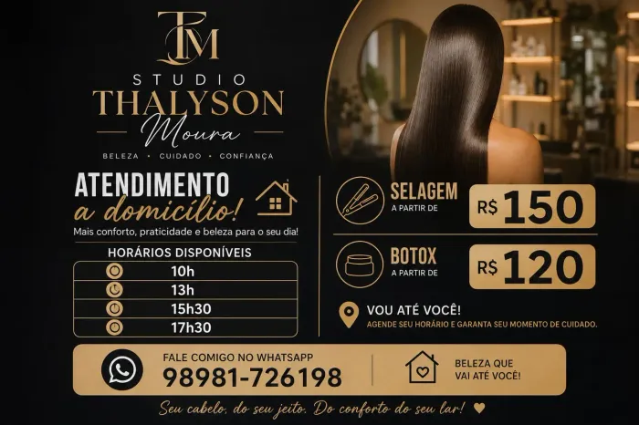 SELAGEM E BOTOX A DOMICÍLIO