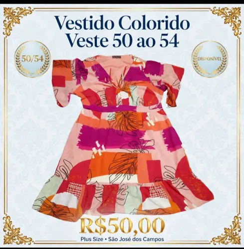 Vestido florido tm 50