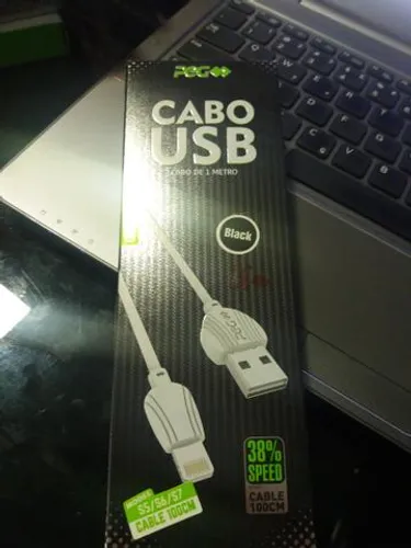 Cabo de dados micro usb v8 novo na embalagem