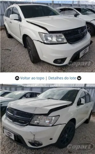 Dodge journey 3.6 sucata para retirada de peças