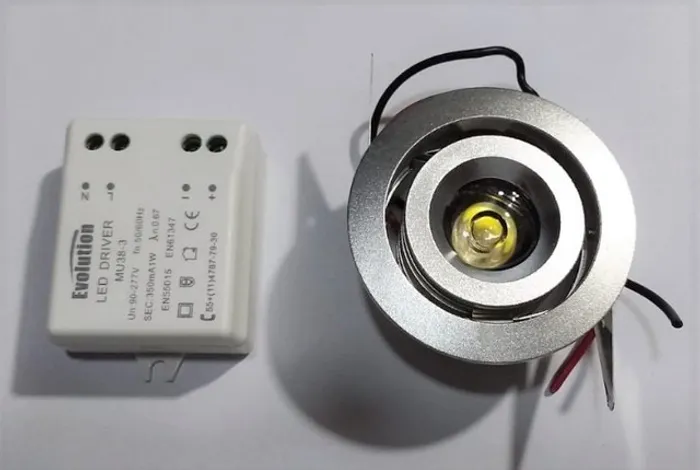 Spot de led 1W + Reator 