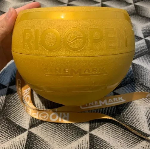 Balde De Pipoca Cinemark Rio Open 2020 Exclusivo Original
