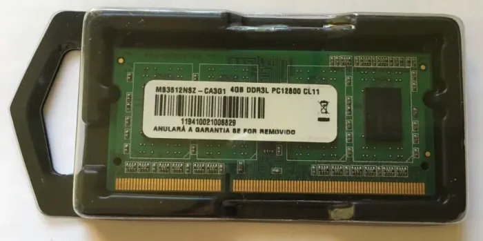 Memória Notebook DDR3L 4Gb Multilaser MS3512NSZ-CA3G1