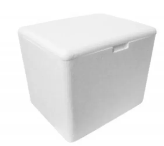 Caixa Térmica de Isopor c/ tampa dimensões de 46x 37x 41 Ótimos para Bags para Motoboys