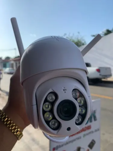 Câmera De Segurança Inteligente Hd 360 Wifi