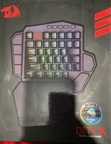 Teclado Gamer Mecânico RGB Redragon Diti X K601