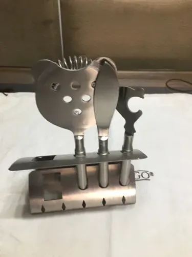 Conjunto de drink inox