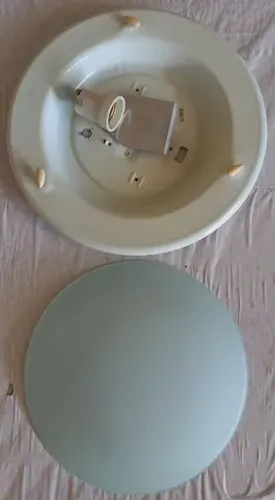2 Luminárias de Vidro Teto